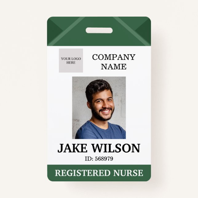 Tarjeta De Identificación Médica Médico Enfermera Seguridad de Atención Médi (Anverso)