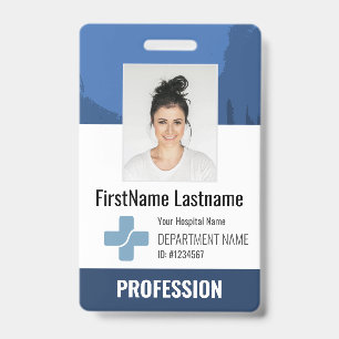 Tarjeta De Identificación Médica personalizado, Enfermera, identificación de