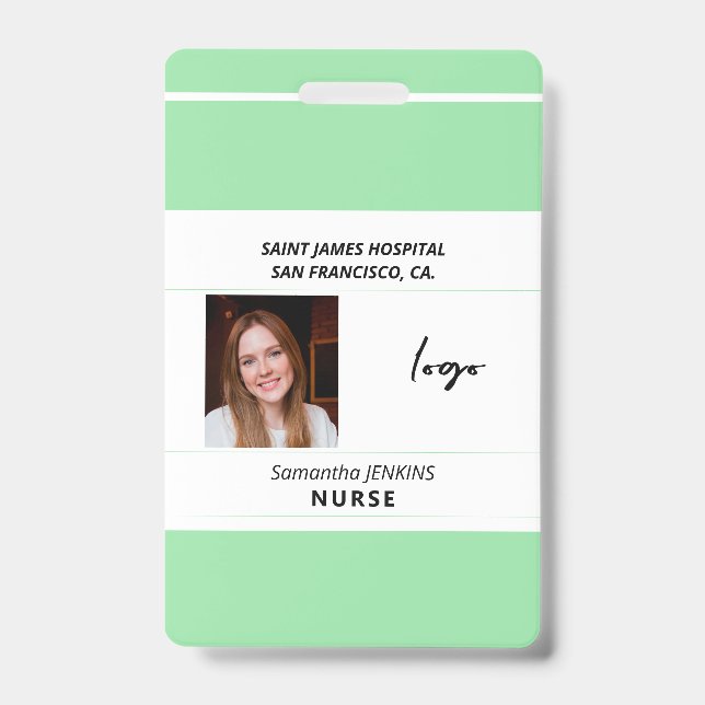 Tarjeta De Identificación MÉDICO de identificación (Front)