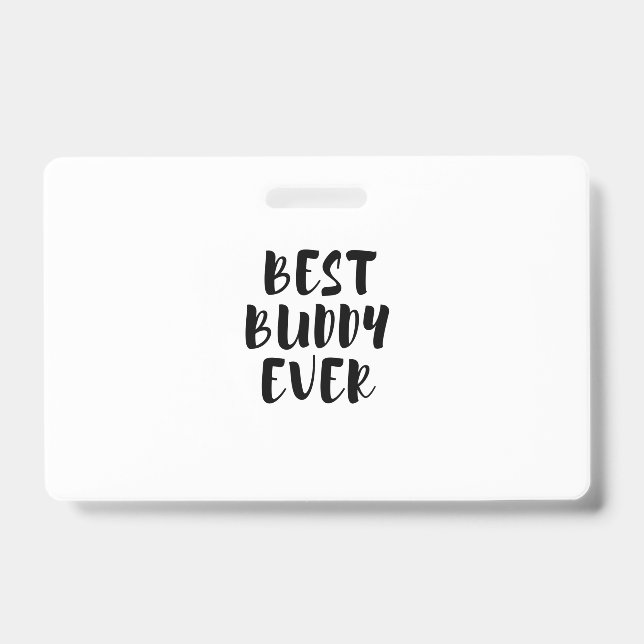 Tarjeta De Identificación mejor amigo (Front)