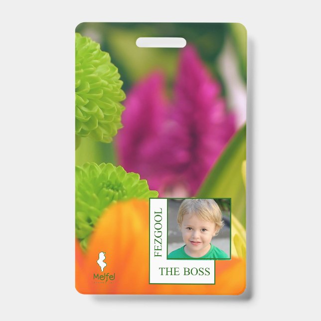 TARJETA DE IDENTIFICACIÓN MELFEL (Anverso)