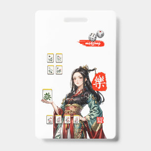Tarjeta De Identificación Mi estilo mahjong