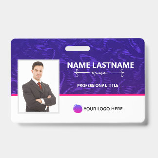 Tarjeta De Identificación Modern Identification card