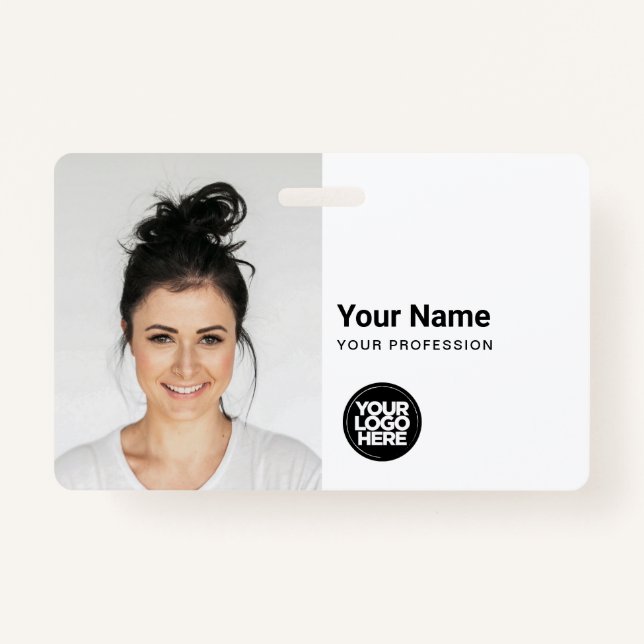 Tarjeta de identificación moderna personalizado Fo (Anverso)