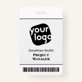 Tarjeta De Identificación Moderno distintivo de identificación de conferenci