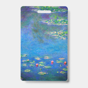 Tarjeta De Identificación Monet Water Lilies 1906