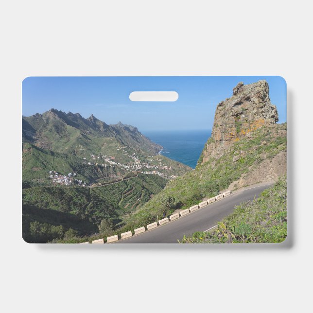 Tarjeta De Identificación Montañas de Anaga (Parte frontal)