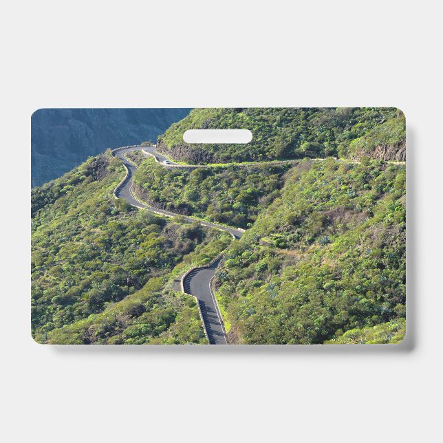 Tarjeta De Identificación Montañas Teno (Parte frontal)