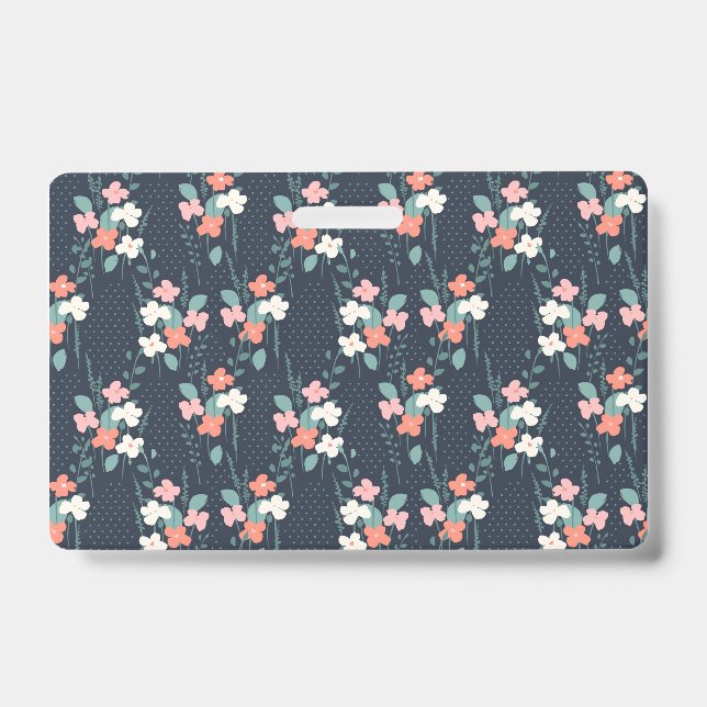 Tarjeta De Identificación Moon Flower (Parte frontal)