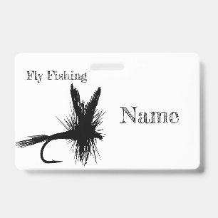 Tarjeta De Identificación Mosca de pesca Mosca Thunder_Cove