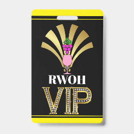 Tarjeta De Identificación Mujeres reales de ... Lanyard Badge