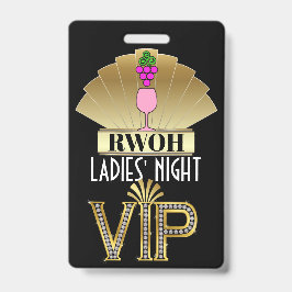 Tarjeta De Identificación Mujeres reales de ... Lanyard Badge