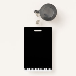 TARJETA DE IDENTIFICACIÓN MÚSICA DEL PIANO