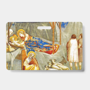 Tarjeta De Identificación Natividad Nacimiento de Jesús 