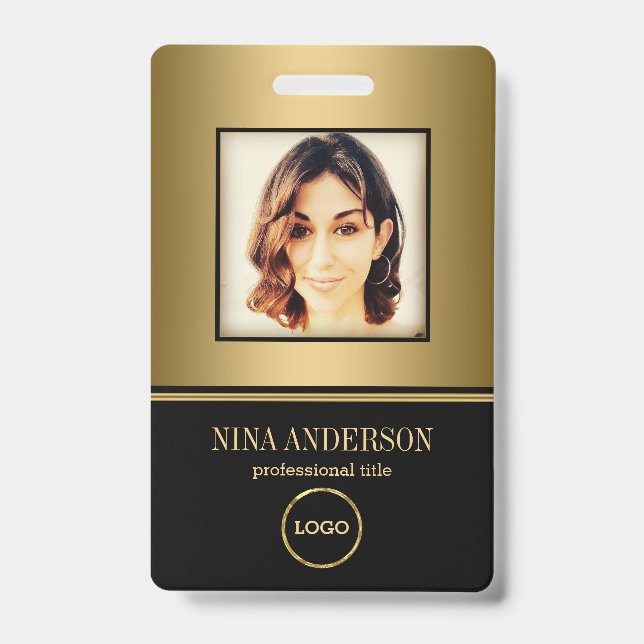 Tarjeta De Identificación Negocio de Fotos (Parte frontal)