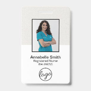 Tarjeta De Identificación Negocio Profesional Simple