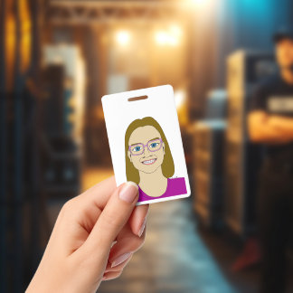 Tarjeta De Identificación niña