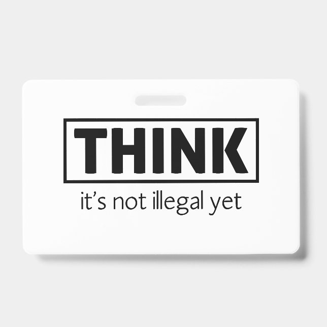 Tarjeta De Identificación No ilegal (Front)