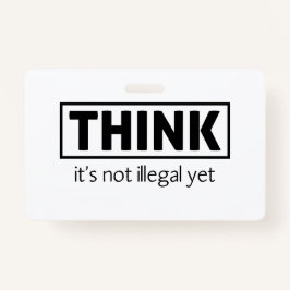 Tarjeta De Identificación No ilegal