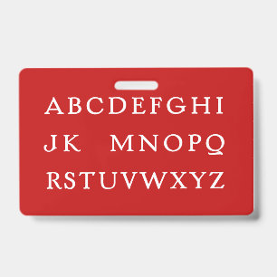 Tarjeta De Identificación No L para Navidad