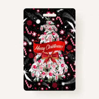 Tarjeta De Identificación Noche estrellada