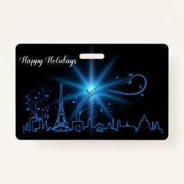 Tarjeta De Identificación Nochevieja en París