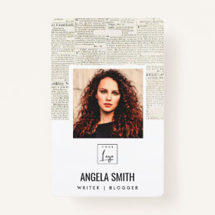 TARJETA DE IDENTIFICACIÓN NOMBRE DE CÓDIGO DE BARRIO DE FOTO DEL VIEJO PERIÓ