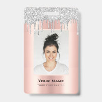 Nombre de Empleado Personalizado con Brillo en Got
