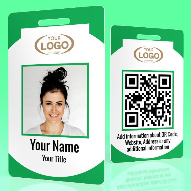 Tarjeta De Identificación Nombre de la empresa de fotografía del empleado Lo (Subido por el creador)