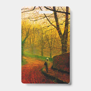 Tarjeta De Identificación Noviembre por la tarde Stapleton Park Grimshaw