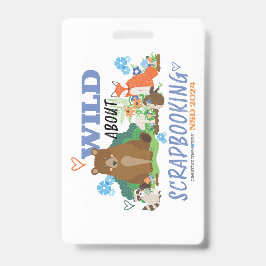 Tarjeta De Identificación NSD 2024 Etiqueta de equipaje personalizable Badge