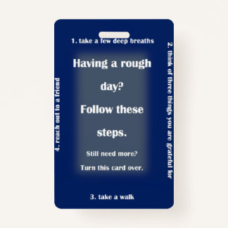 Tarjeta De Identificación Nurse Burnout Badge