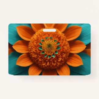 Tarjeta De Identificación Orientación: Insignia Plástica - Horizontal No es 