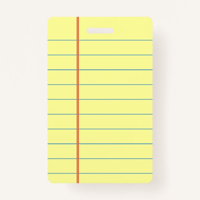 Tarjeta De Identificación Pad legal (Anverso)