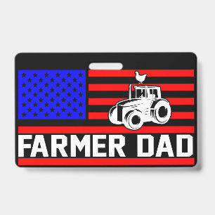 Tarjeta De Identificación Padre agricultor