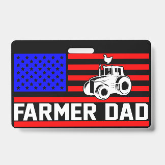 Tarjeta De Identificación Padre agricultor