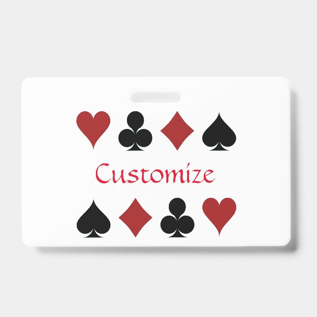 Tarjeta De Identificación Palos de Cartas Thunder_Cove (Parte frontal)