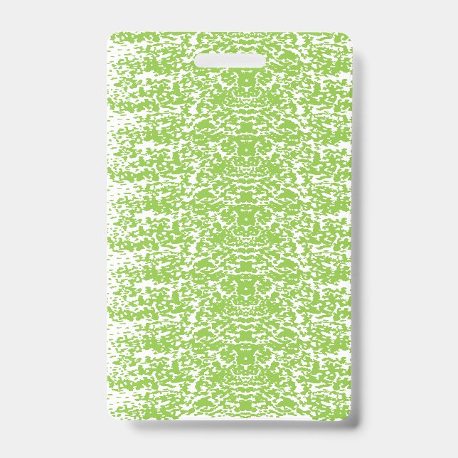 Tarjeta De Identificación Papel de envoltura azul con nieve repetitiva blanc (Parte frontal)