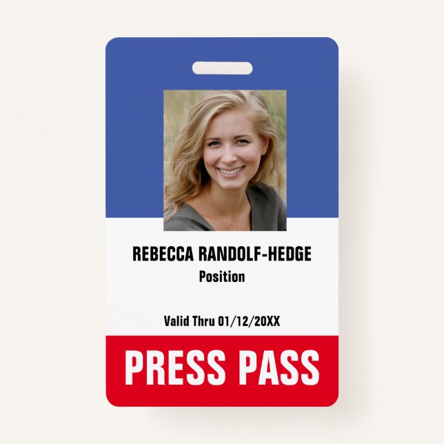 TARJETA DE IDENTIFICACIÓN PASADO DE SEGURIDAD DEL PERSONALIZADO DE EVENTO ES (Anverso)