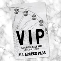 Pase de Acceso Total Festival Negro Blanco VIP