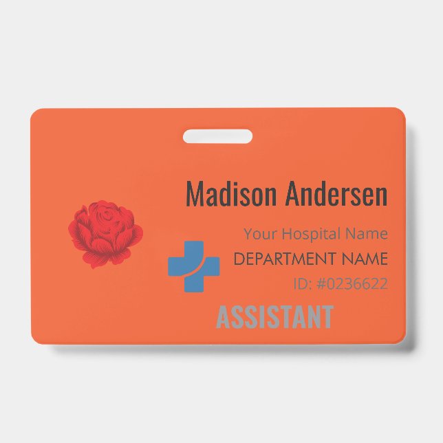 Tarjeta De Identificación Pase de Evento de Plástico – Entrada.ID.Oficina.Re (Parte frontal)