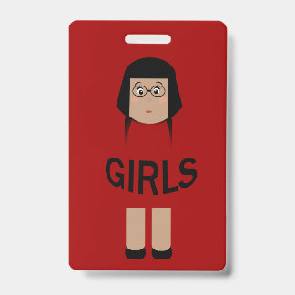 Tarjeta De Identificación Pase de Sala de Alumnas