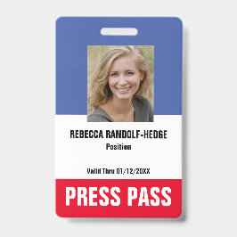 TARJETA DE IDENTIFICACIÓN PASE DE SEGURIDAD PERSONALIZADO PARA EVENTO ESPECI