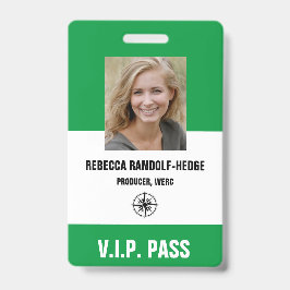 Tarjeta De Identificación PASE DE V.I.P. PARA EVENTO ESPECIAL - Credencial c