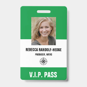 Tarjeta De Identificación PASE DE V.I.P. PARA EVENTO ESPECIAL - Credencial c