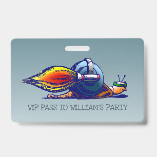 Tarjeta De Identificación Pase VIP de Caracol Cohete