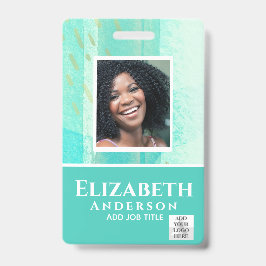 Tarjeta De Identificación PASE VIP de Empleado con IDENTIFICACIÓN FOTOGRÁFIC