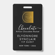 Pase VIP del Festival de Chocolate con Nombre Pers