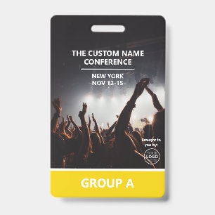 Tarjeta De Identificación Paso de acceso de Personalizado de código QR de co