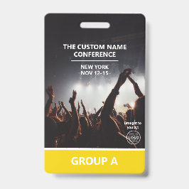 Tarjeta De Identificación Paso de acceso de Personalizado de código QR de co